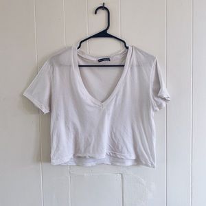 Brandy Melville White Tee